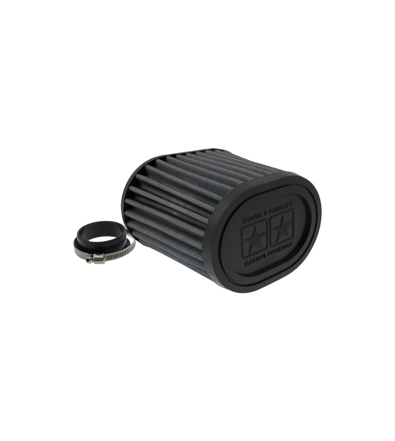 FILTRE A AIR STAGE6 RACING DRAG RACE BLANC (DIA 44-46-48-49MM)