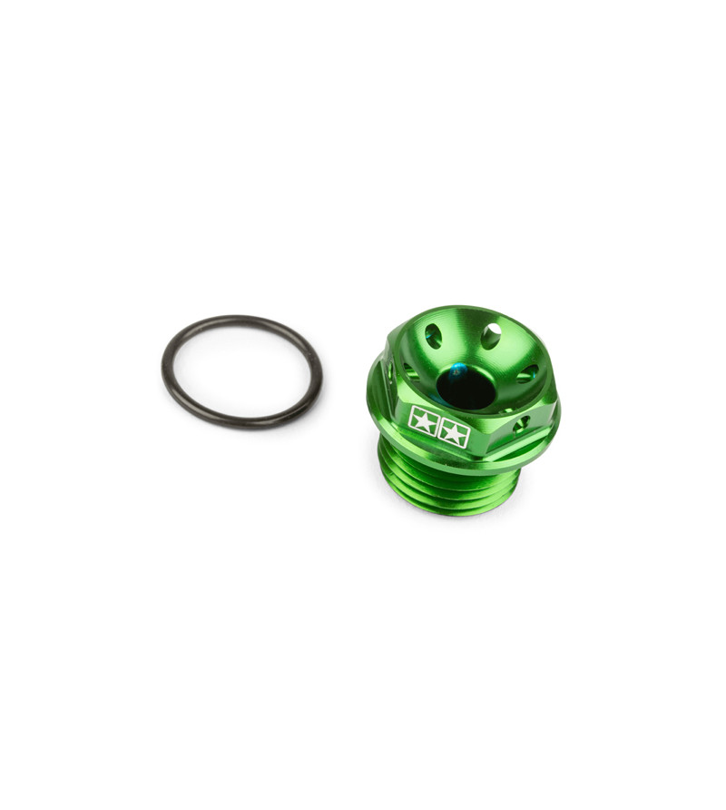 BOUCHON HUILE MECABOITE STAGE6 ADAPT. DERBI EURO2/EURO3/EURO4 - VERT
