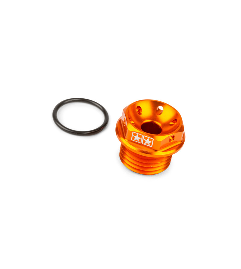 BOUCHON HUILE MECABOITE STAGE6 ADAPT. DERBI EURO2/EURO3/EURO4 - ORANGE