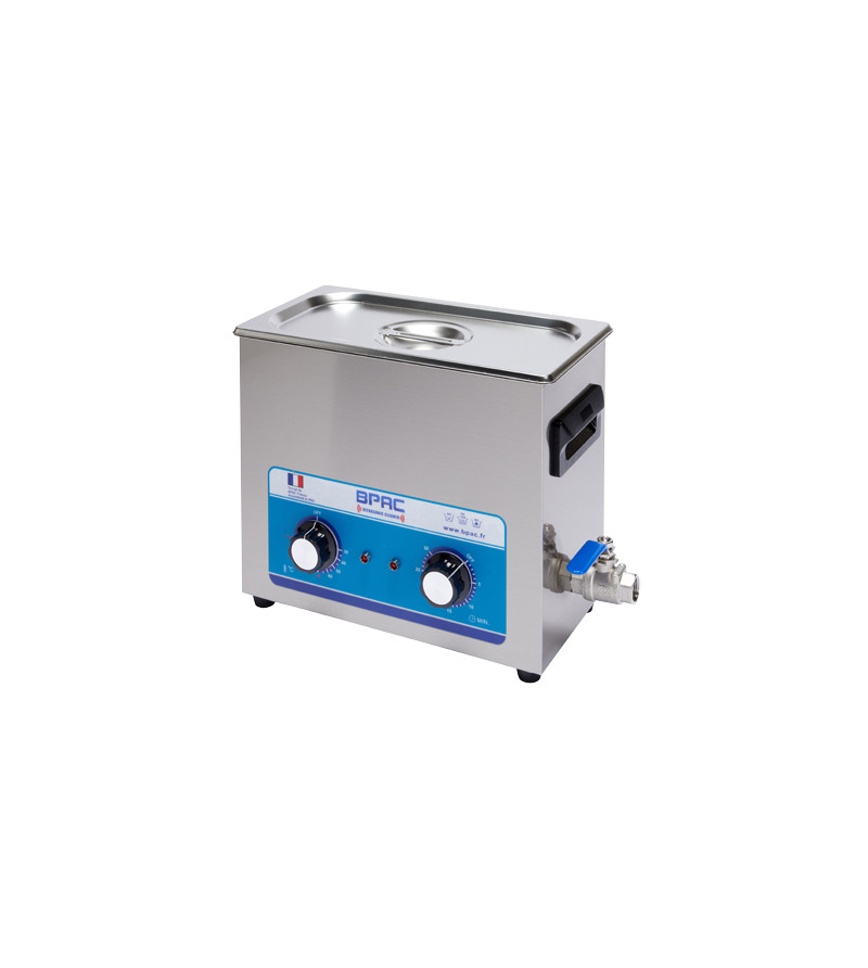 NETTOYEUR/BAC ULTRASON 6 LITRES ANALOGIQUE 180 WATTS AVEC VANNE DE VIDANGE 300X150X150MM ATELIER sur le site du spécialiste d... NETTOYEUR/BAC ULTRASON 6 LITRES ANALOGIQUE 180 WATTS AVEC VANNE DE VIDANGE 300X150X150MM ATELIER sur le site du spécialiste d...
