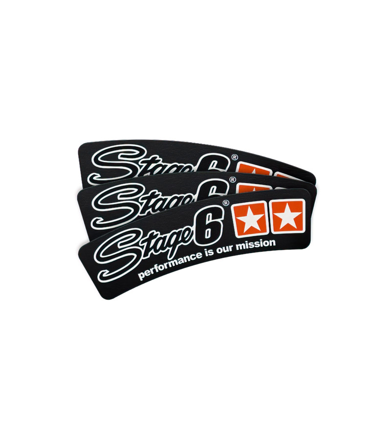 AUTOCOLLANT STAGE6 (78.9X24MM - POUR PNEU UNIVERSEL)