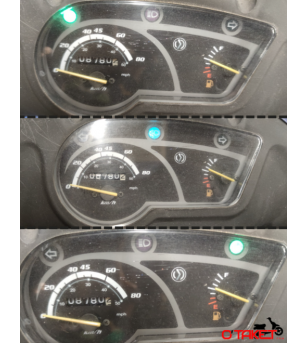 Cache guidon + compteur Orbit II 4T 50 origine SYM Accueil sur le site du spécialiste des deux roues O-TAKET.COM