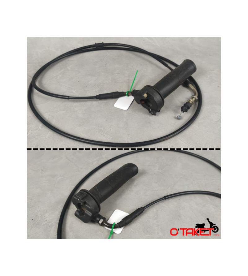 Poignée de gaz et son câble Orbit origine SYM 50 4T Accueil sur le site du spécialiste des deux roues O-TAKET.COM Poignée de gaz et son câble Orbit origine SYM 50 4T Accueil sur le site du spécialiste des deux roues O-TAKET.COM