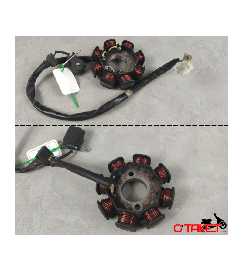 Stator allumage Orbit II/Fiddle II, III/Allo/Crox.....origine SYM 50 4T Accueil sur le site du spécialiste des deux roues O-T...