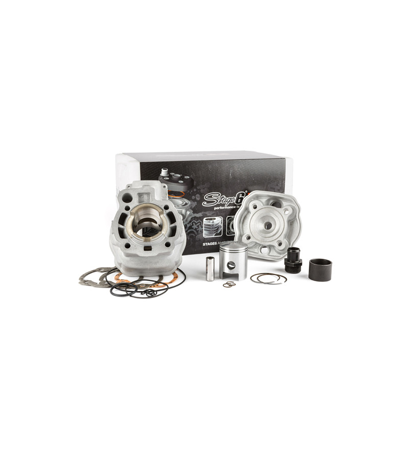 HAUT MOTEUR MECABOITE ALU STAGE6 SPORT MK2 ADAPT. AM6 50 À BOITE sur le site du spécialiste des deux roues O-TAKET.COM