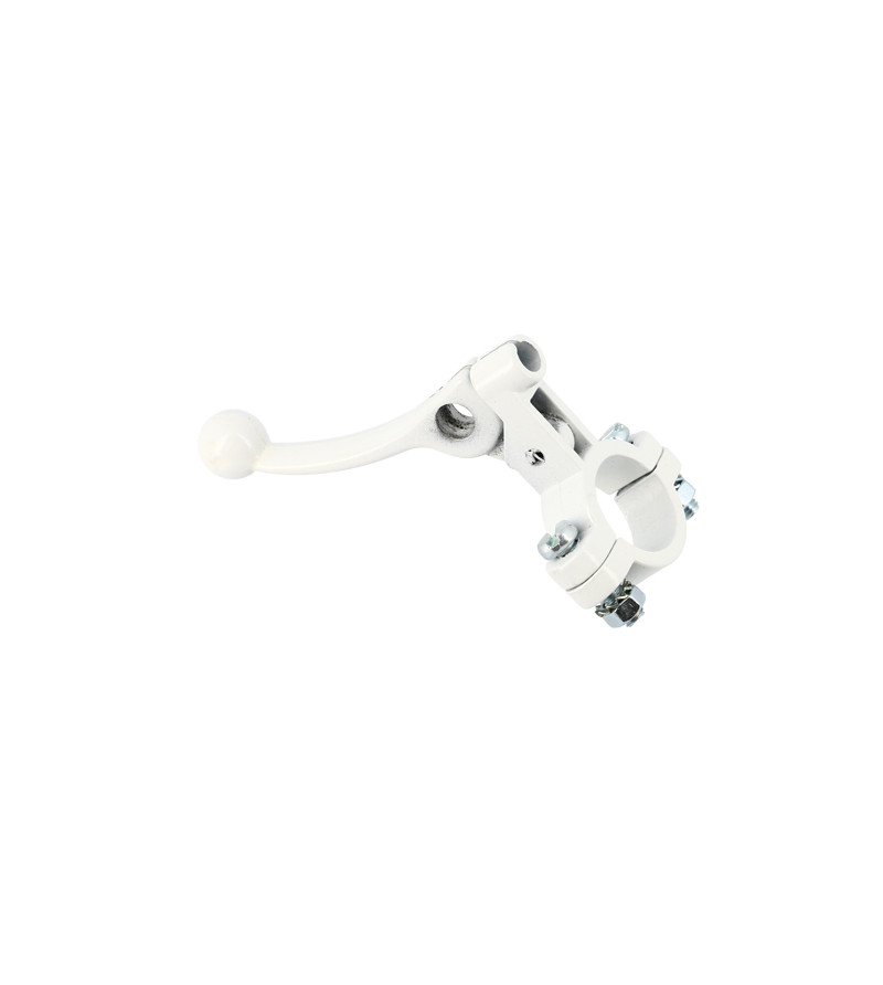 LEVIER DECOMPRESSEUR/STARTER CYCLO TUN'R BLANC METAL CYCLO/SOLEX sur le site du spécialiste des deux roues O-TAKET.COM
