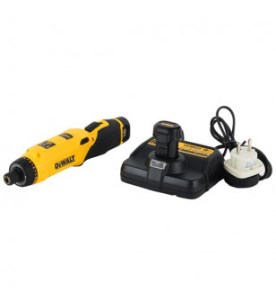 TOURNEVIS ELECTRIQUE GYROSCOPIQUE XR 7.2V 1AH LI-ION DEWALT (2 BATTERIES ET CHARGEUR)