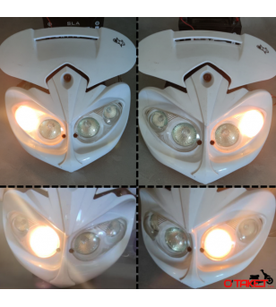 Optique avant + saut de vent universel Mécaboite Accueil sur le site du spécialiste des deux roues O-TAKET.COM