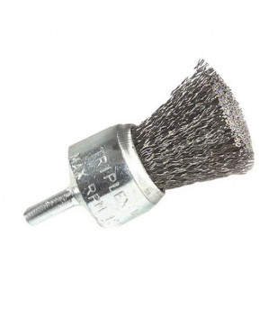 BROSSE PINCEAU TIVOLY FIL ACIER ONDULÉ DIA.28