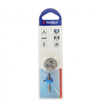 FILIERE ACIER TIVOLY AU CHROME CAGE25,4 DIA.4X70