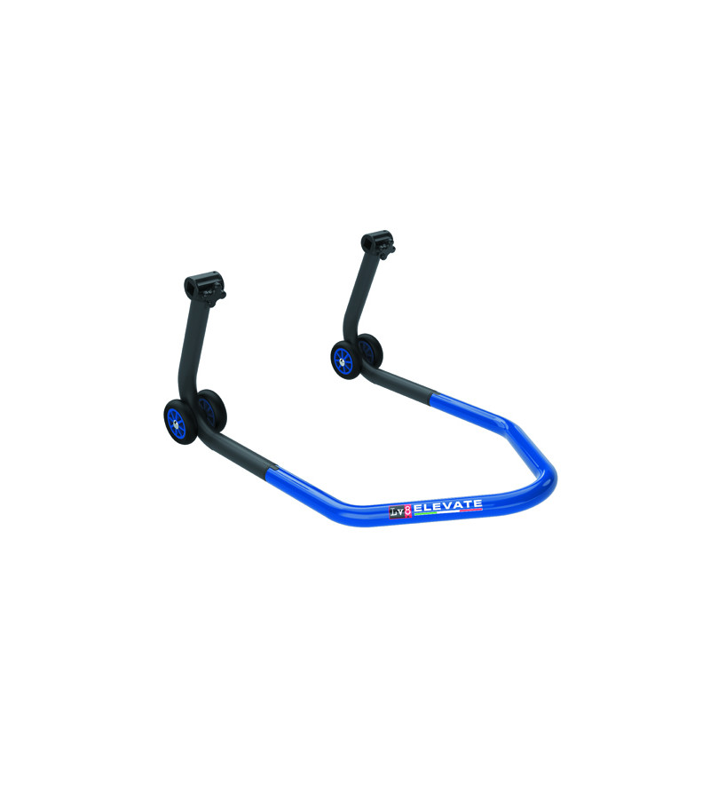 LEVE MOTO/BEQUILLE ATELIER AV UNIVERSEL LV8 AVEC SUPPORT SOUS FOURREAUFOURCHE - NOIR/BLEU ATELIER sur le site du spécialiste ...