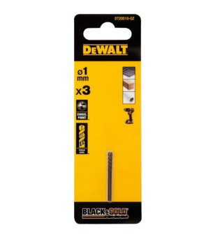 FORET DEWALT HSS-G GOLD&BLACK DIA.1X12X24MM(x1)