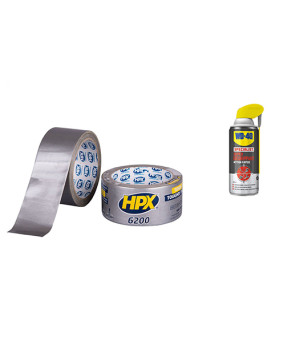 RUBAN ADHESIF AMERICAIN HPX MULTI-REPARATION 48MM X 50M (ROULEAU) - GRIS X1 + OFFRE WD40 ATELIER sur le site du spécialiste d...