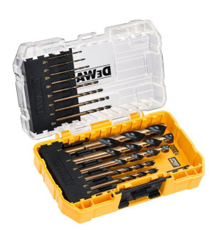 FORET DEWALT HSS-G GOLD&BLACK (COFFRET 14 PCES 1, 1.5X2, 2X2, 2.5, 3X2, 3.5, 4X2, 5, 6, 8M