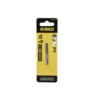 FORET DEWALT HSS-G GOLD&BLACK DIA. 2X24X49MM(X1)