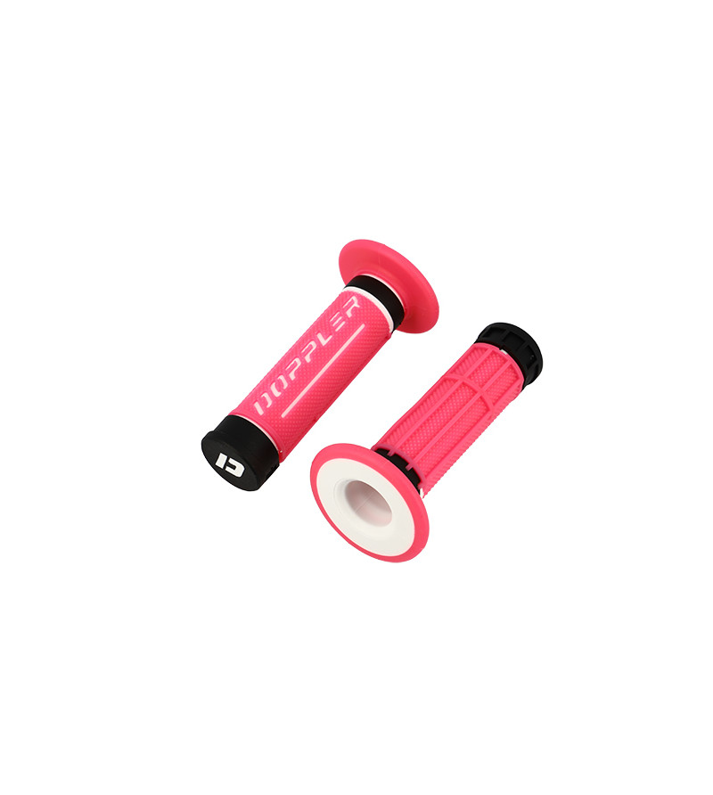 REVETEMENT/POIGNEE DOPPLER GRIP 3DROSE/BLANC/NOIR (PR)