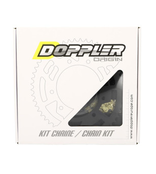 KIT CHAINE DOPPLER ORIGIN ACIER ADAPT. SENDA DRD/RACING/RCR 11 420 14x53DTS D102 FIX 3X2 50 À BOITE sur le site du spécialist...