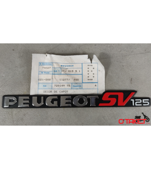 Logo/Décor de capot PEUGEOT SV 125 Accueil sur le site du spécialiste des deux roues O-TAKET.COM