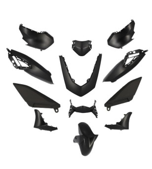 CARROSSERIE MAXI SCOOTER TUN'R KIT ADAPT. 125 YAMAHA NMAX 2021- NOIR MAT (12 PCS MAXI-SCOOTER sur le site du spécialiste des ...