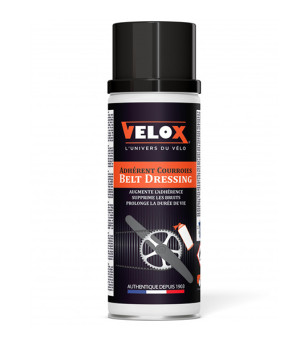 LUBRIFIANT VELOX ADHERENT COURROIE TOUTES CONDITIONS (AEROSOL 200ML)