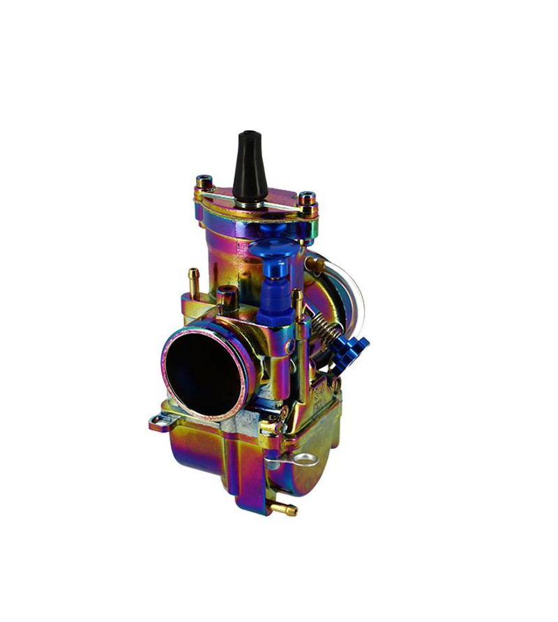 CARBURATEUR TYPE PWK 28 AVEC POWER JET (BOISSEAU PLAT/STARTER TIRETTE) NEOCHROME SCOOTER sur le site du spécialiste des deux ...