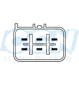 REGULATEUR DE TENSION MOTO ADAPT. YAMAHA