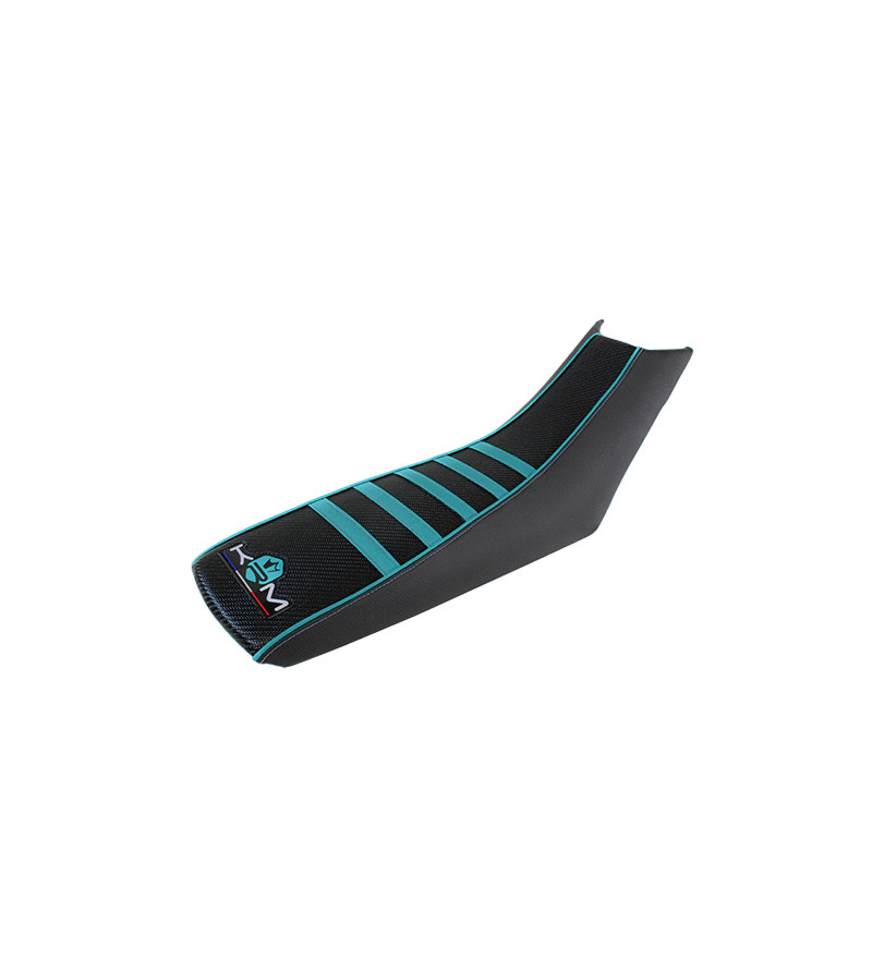 HOUSSE DE SELLE MECABOITE KRM PRO RIDE ADAPT.DERBI DRD X-TREME/DRD RACING 11-17- TURQUOIS