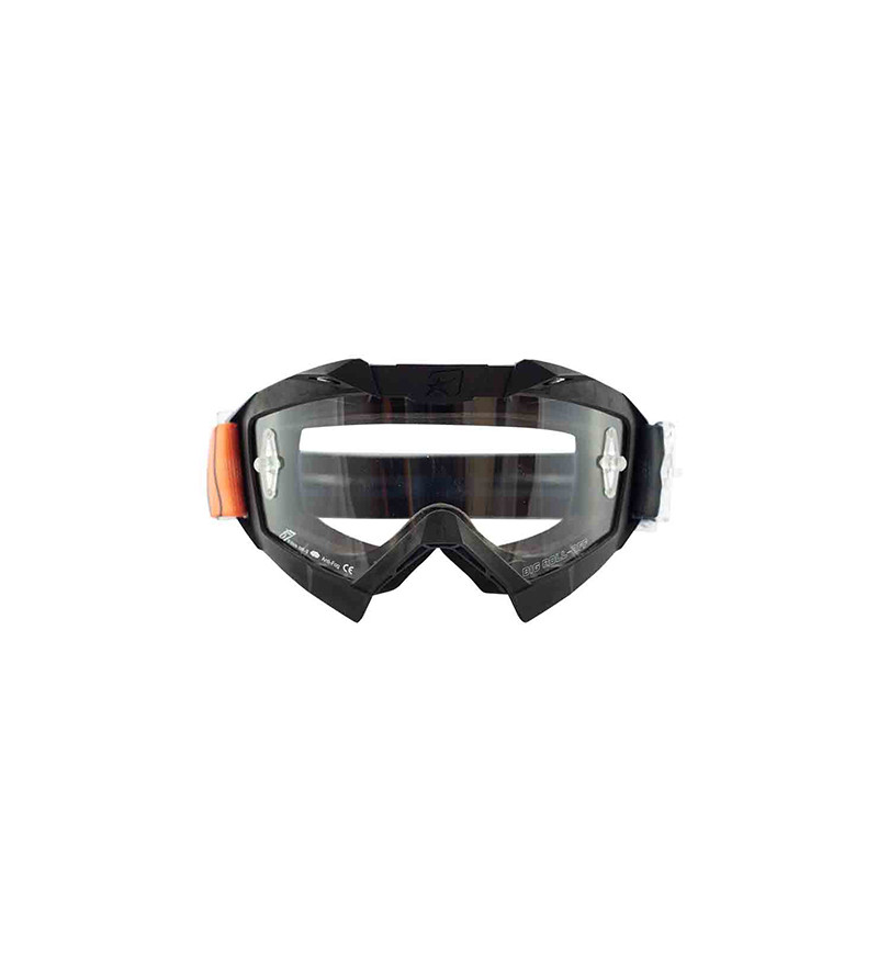 LUNETTE/MASQUE CROSS ARIETE ADRENALINE PRIMIS NOIR/ORANGE ANTI-RAYURE/ANTI UV - HOMOLOGUE ÉQUIPEMENTS sur le site du spéciali...