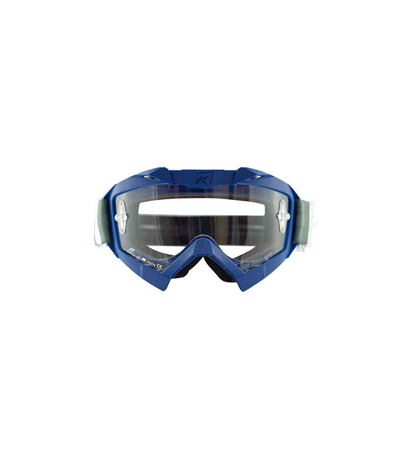 LUNETTE/MASQUE CROSS ARIETE ADRENALINE PRIMIS BLEU/VERT ANTI-RAYURE/ANTI UV- HOMOLOGUE CE ÉQUIPEMENTS sur le site du spéciali...