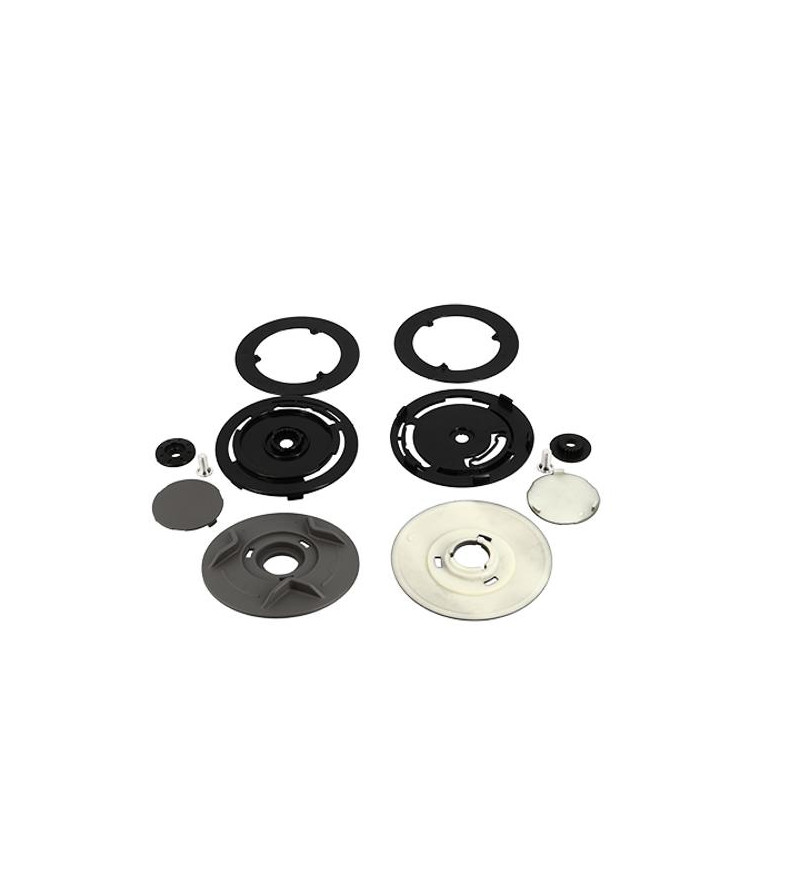 KIT FIXATION ECRAN CASQUE JET TRENDY T-406 - GRIS HOPIS ÉQUIPEMENTS sur le site du spécialiste des deux roues O-TAKET.COM