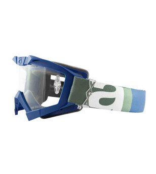 LUNETTE/MASQUE CROSS ARIETE ADRENALINE PRIMIS BLEU/VERT ANTI-RAYURE/ANTI UV- HOMOLOGUE CE ÉQUIPEMENTS sur le site du spéciali...