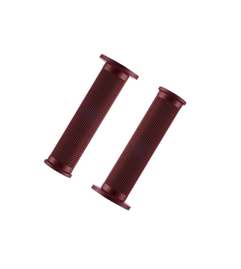 REVETEMENT/POIGNEE ARIETE HERITAGEVINTAGE BORDEAUX (PR) - 130MM SCOOTER sur le site du spécialiste des deux roues O-TAKET.COM