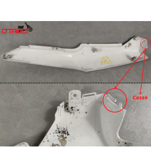 Coque arrière droit origine YAMAHA TZR / MBK X-POWER 50 2T Accueil sur le site du spécialiste des deux roues O-TAKET.COM