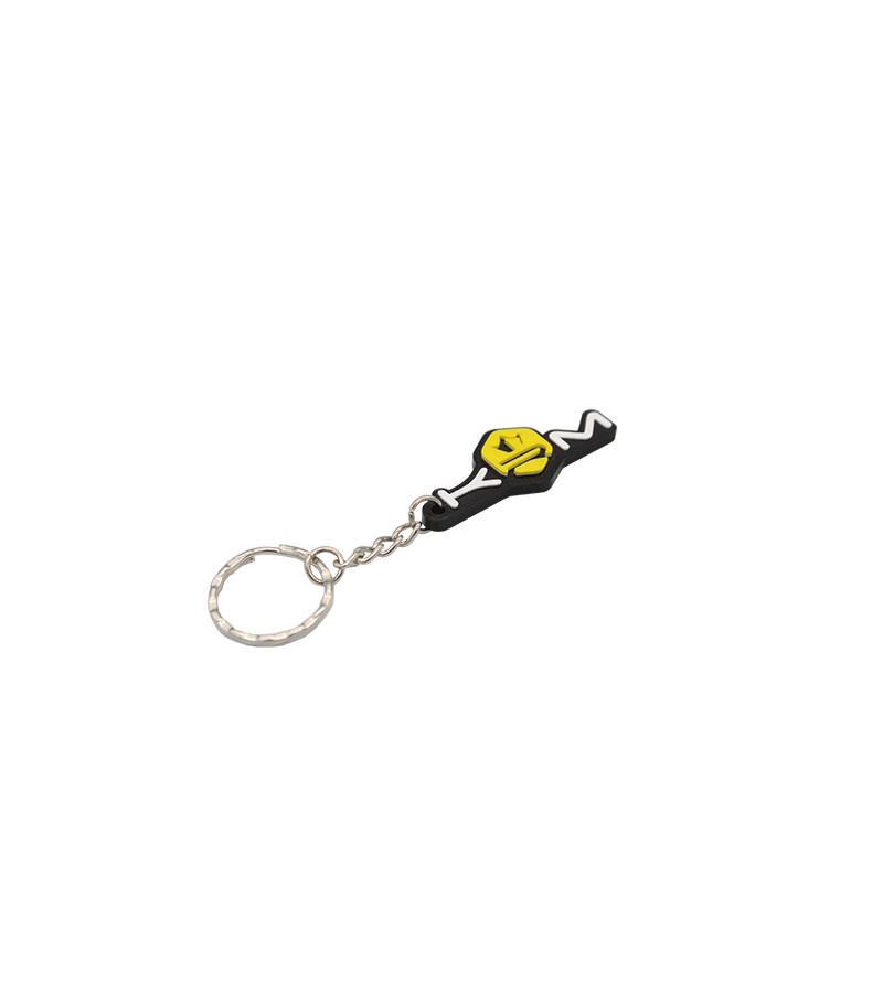 PORTE CLES KRM PRO RIDE - JAUNE