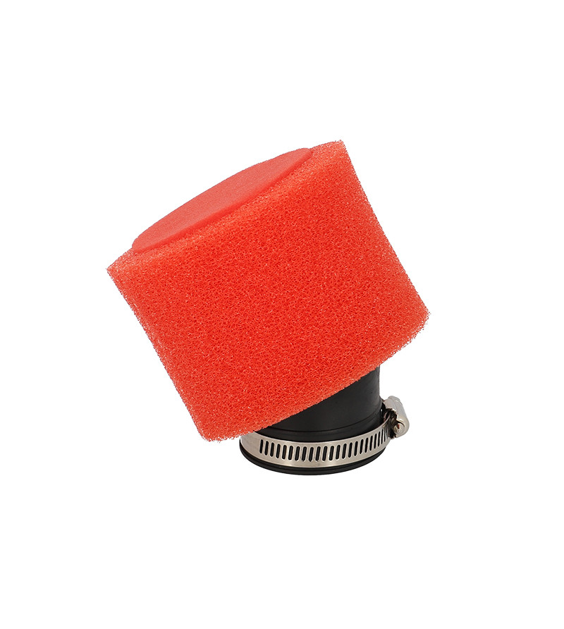 FILTRE A AIR TUN'R D49 MM DOUBLE MOUSSE ROUGE