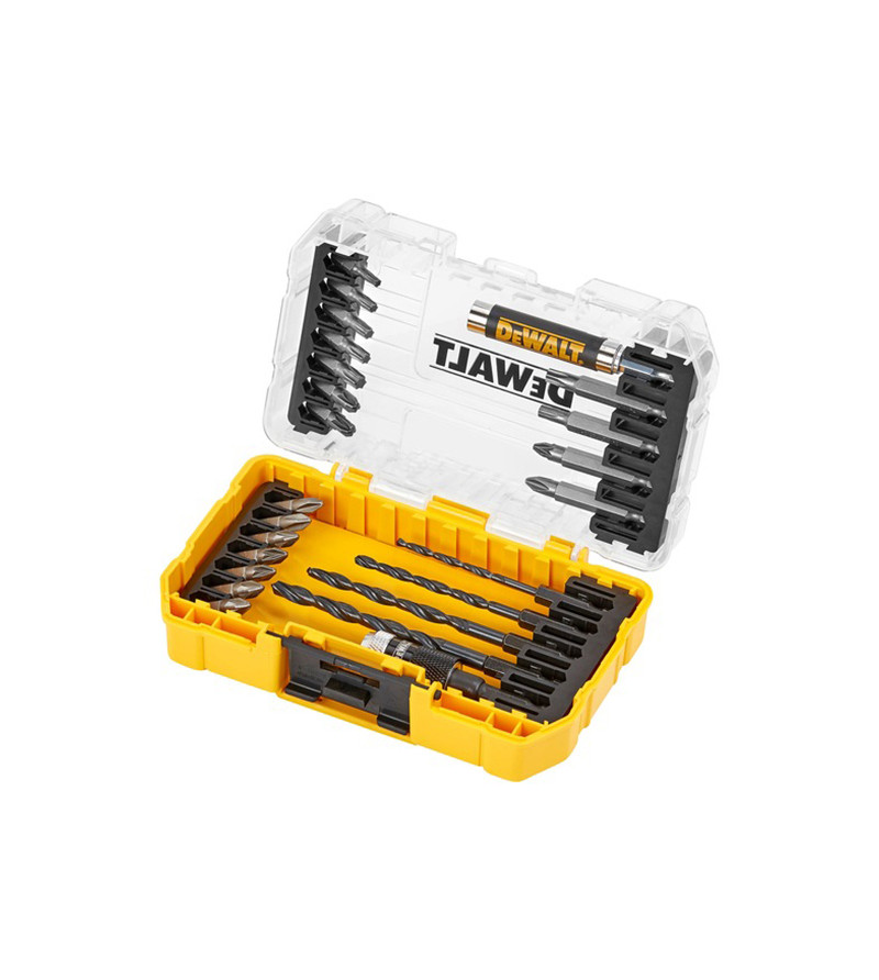 EMBOUT/FORET DEWALT TOUGHCASE (COFFRET 25 PCES 3mm A 50mm) ATELIER sur le site du spécialiste des deux roues O-TAKET.COM