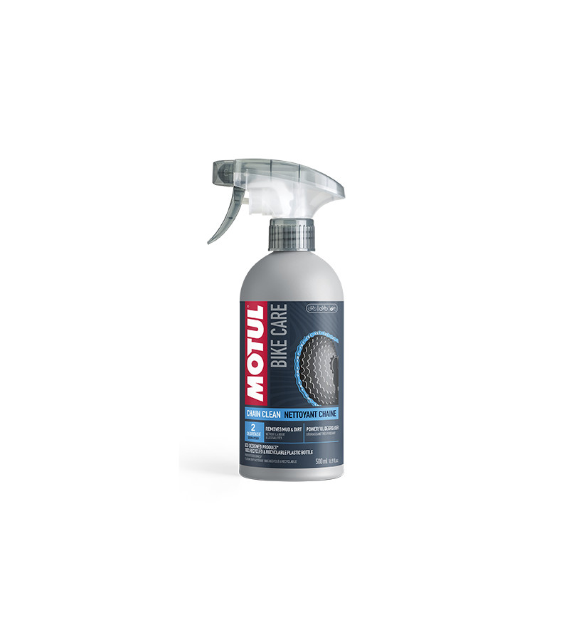 NETTOYANT/DEGRAISSANT VELO MOTUL CHAINE ET DERAILLEUR PULVERISATEUR (500ML)