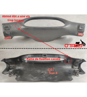 Couvre guidon/cache compteur intérieur Typhoon/NRG/NTT/Storm origine PIAGGIO/GILERA Accueil sur le site du spécialiste des de...