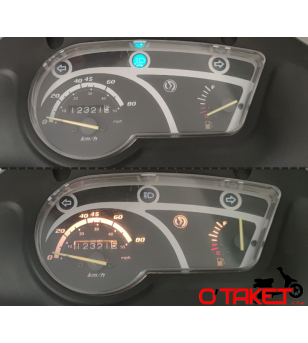 Compteur + cache guidon intérieur Orbit II origine SYM Accueil sur le site du spécialiste des deux roues O-TAKET.COM