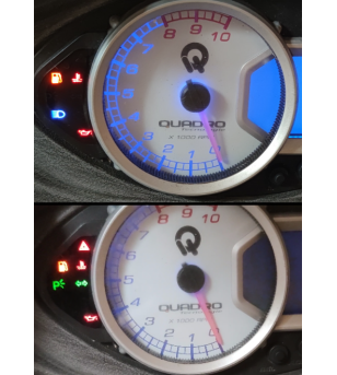 Compteur + cache Quadro 350 origine Accueil sur le site du spécialiste des deux roues O-TAKET.COM