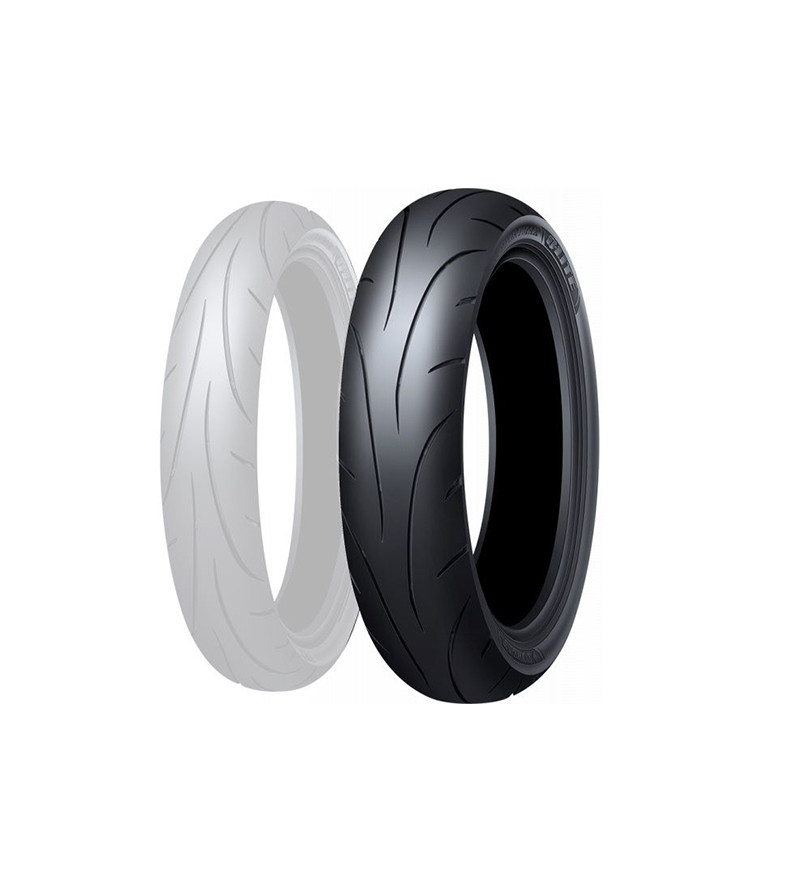PNEU MOTO 17" 130/70 X 17 DUNLOP SX Q-LITE TL 62H REAR (SPORT TOURING) MOTO sur le site du spécialiste des deux roues O-TAKET...