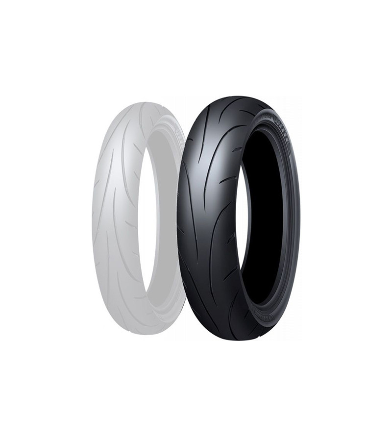 PNEU MOTO 17" 150/60 X 17 DUNLOP SX Q-LITE TL 66H REAR (SPORT TOURING)