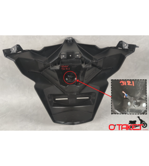 Bavette arrière/support de plaque X-MAX/Evolis origine MBK/YAMAHA Accueil sur le site du spécialiste des deux roues O-TAKET.COM