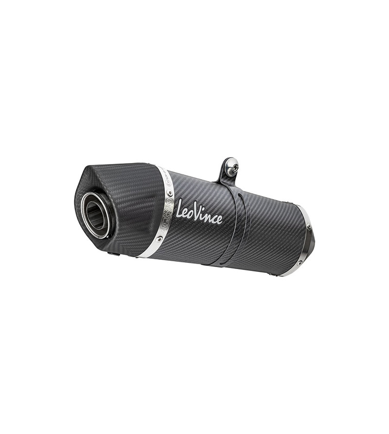 POT MOTO LEOVINCE LV ONE EVO CARBONE ADAPT. BMW F 800 GT DE 2013- 2016 -8290E