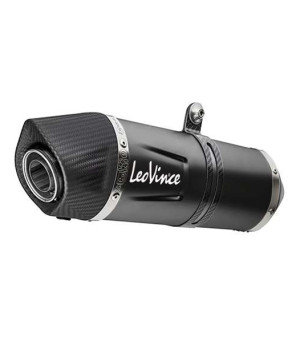 POT MOTO LEOVINCE LV ONE EVO BLACKEDITION ADAPT. YAMAHA MT-125 DE 2021 - 2022 -14365EB