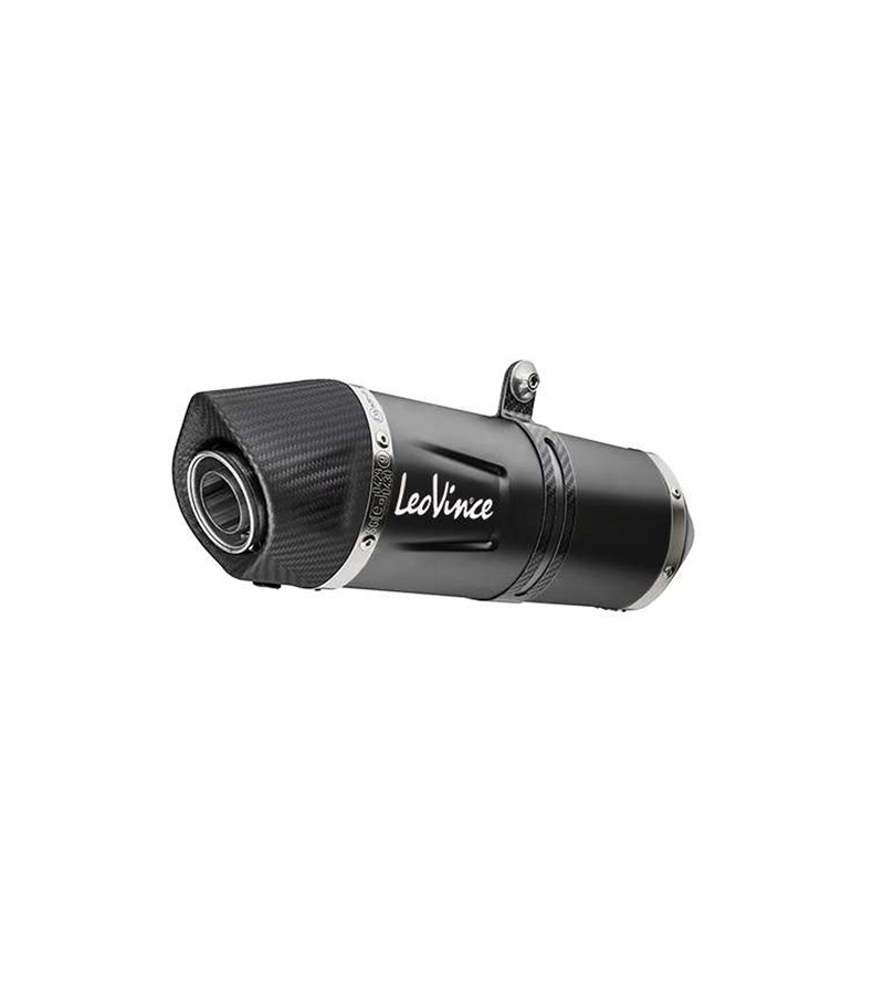 POT MOTO LEOVINCE LV ONE EVO BLACKEDITION ADAPT. YAMAHA MT-125 DE 2021 - 2022 -14365EB