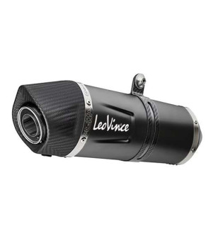 POT MOTO LEOVINCE LV ONE EVO BLACKEDITION ADAPT. YAMAHA MT-125 DE 2021 - 2022 -1436