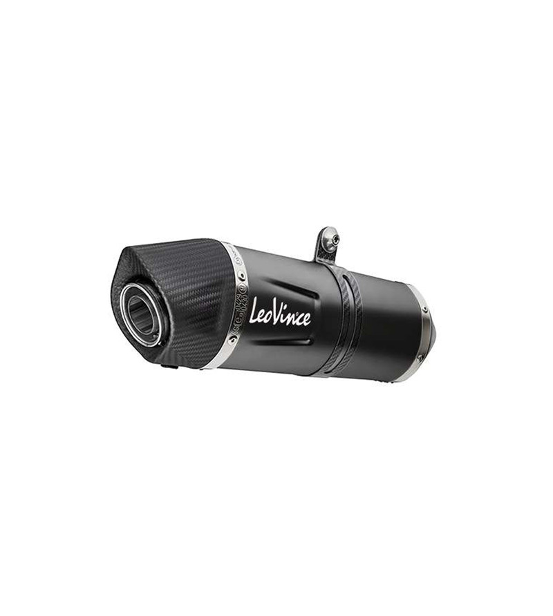 POT MOTO LEOVINCE LV ONE EVO BLACKEDITION ADAPT. YAMAHA MT-125 DE 2021 - 2022 -1436