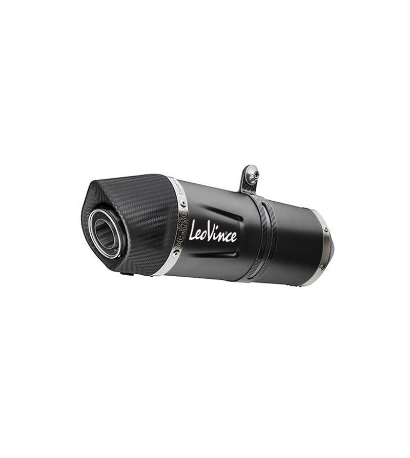 POT MOTO LEOVINCE LV ONE EVO BLACKEDITION ADAPT. HONDA CB 125 R DE 2021 -2022 - 14390EB