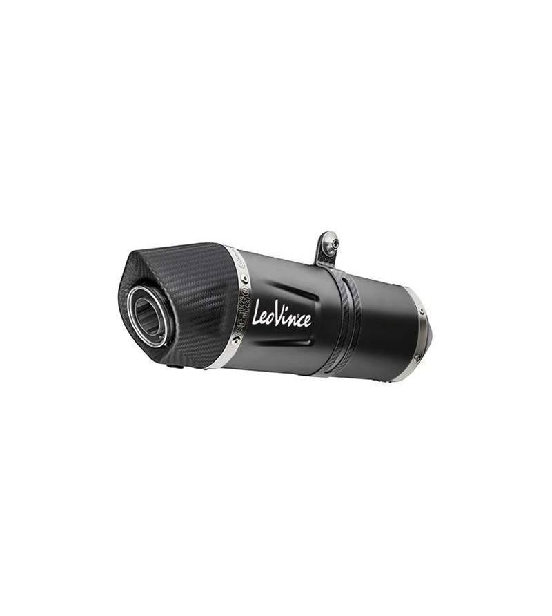 POT MOTO LEOVINCE LV ONE EVO BLACKEDITION ADAPT. HONDA CB 125 R DE 2021 -2022 - 14390EBK